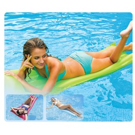 Intex - (59703.0) - Inflatable mattress 186 x 69 cm - Assorted colours