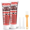 AstraVox White Lithium Grease, Multi-Purpose Lubricant Lithium Grease with Brush
