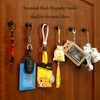 Neosmuk Black Magnetic Hooks, 20 kg High Performance Earth Magnets