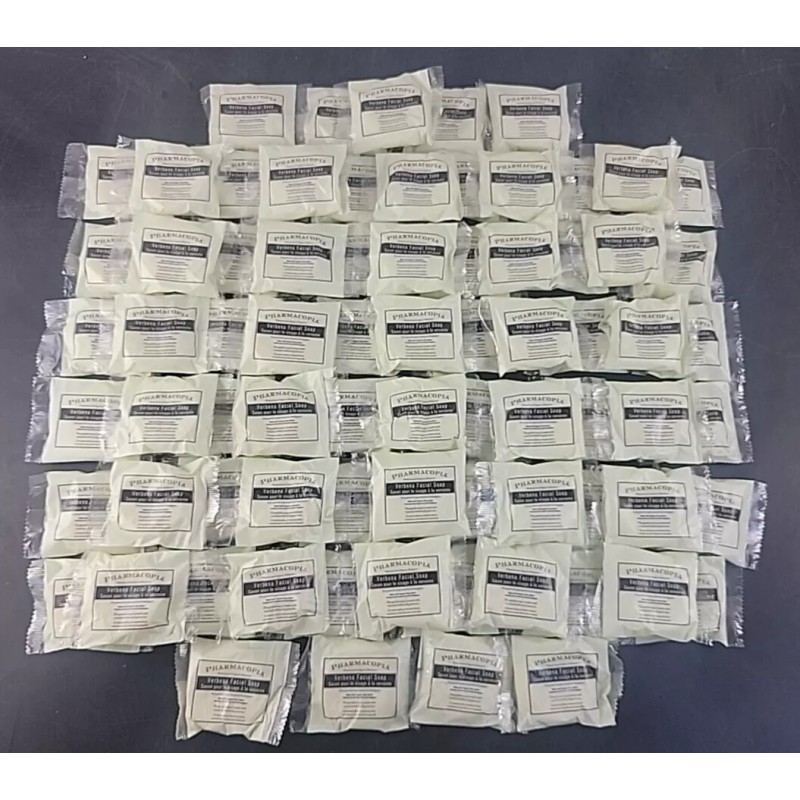 Pharmacopia (75 Pack) Pharmacopia Verbena Facial Soap Bars with Shea