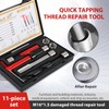 11-Piece Thread Repair Set, M16 x 1.5 Thread Insert Set,