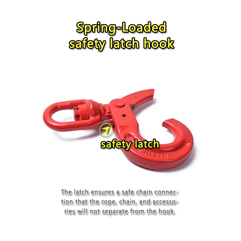 Heavy Duty Swivel Lifting Hook - 4410 lbs Capacity -