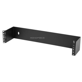 Monoprice 3.5 by 19 by 4-Inch 2U Wall Mount Bracket 108624