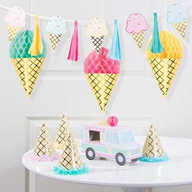 Trendware Ice Cream Party Decorations Kit