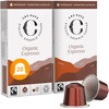 Cru Kafe Organic Arabica & Robusta Espresso Single-Serve Coffee Pods