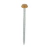Oak 40mm Poly Top Pins (Pack of 50) UPVC Nails
