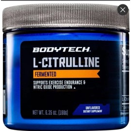BodyTech Fermented L-Citrulline Powder - Unflavored (6.35 oz./60 Servings)