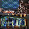 KNONEW 2-Pack 360 LEDs Christmas Net Lights 13ft x 9.8ft