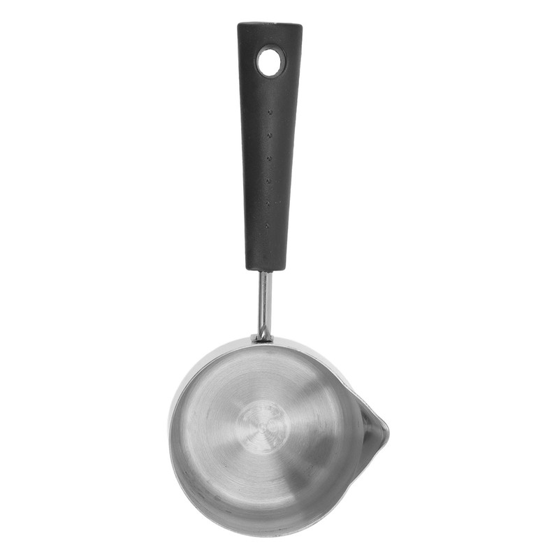 Long Handle Coffee Toroid Pitcher 304 Stainless Steel Rustproof Smoother