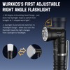 Wurkkos HD11 Right Angle Flashlight with Red Light, 1800 Lumens
