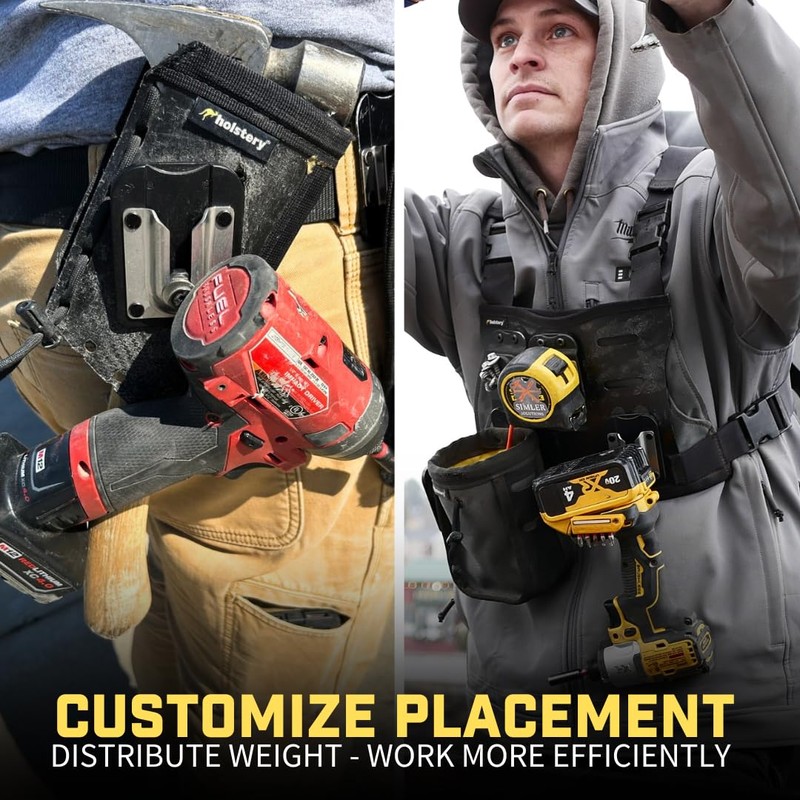 PinPal Pro | Universal Tool Holster - Gravity Locking Clip-On