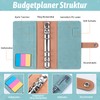 ANYUKE A6 Budget Planner, Financial Binder, Money Sleeves, Savings Book,