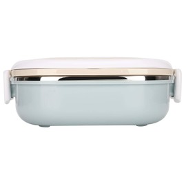 Aramox Lunch Box Portable Stainless Steel Insulated Thermal Food Container Portable Lunch Box Lunch Box for Student Children Work (1 Layer 27x13.5x22.5cm / 10.63x5.31x8.86in)