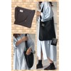 Aquamie Tote Bag, Crossbody Bag, Shoulder Bag, Cloth, Zipper, Canvas,