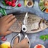 21 cm Kitchen Scissors, Kitchen Scissors with Sheath, for Meat,