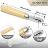 FHTDW Tire Repair Patch Tool Kit Including Tire Patch Plugs
