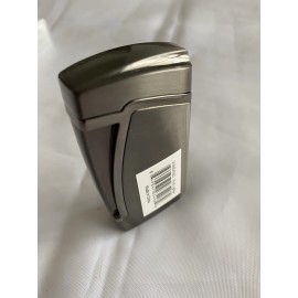Rocky Patel Hamlet Cigar Lighter - Gunmetal - Angled Dual Jet - New