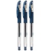 Signo Uni-Ball UM-151 0.38mm Gel Ballpoint Pen - Blue/Black (Pack