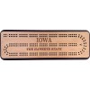 Iowa, Hawkeye Iowa Travel (The Hawkeye State) Cribbage Board