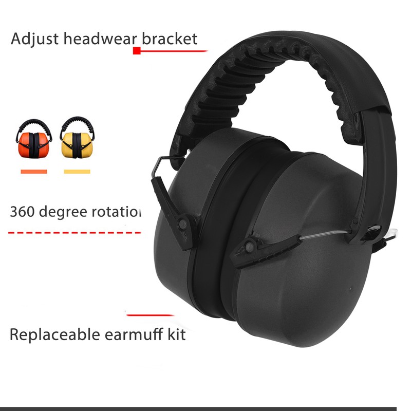 Baby Ear Muffs Noise Blocking Hearing Protection Free Rotation Infant
