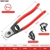 MAXPOWER Wire Cutter, 8-Inch Wire Rope Cutters for Steel Wire,