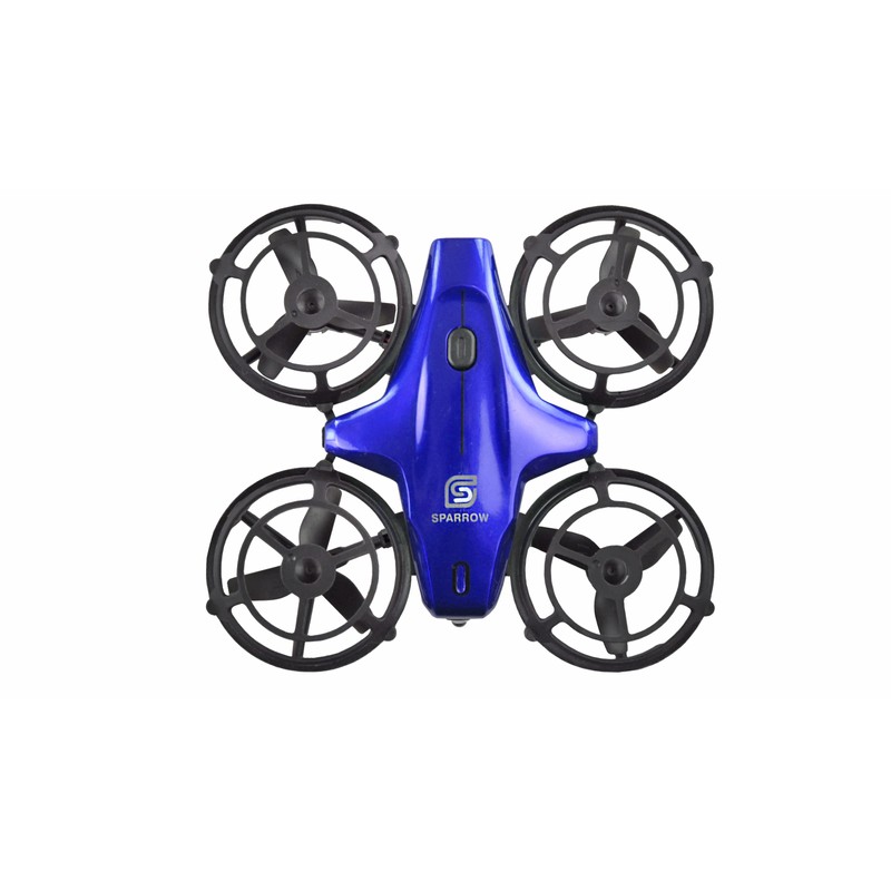 Amewi Sparrow 25326 Mini Drone with Control Sensors Blue