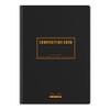 RHODIA 119219C - Soft Notebook Cloth Back Composition Book Black