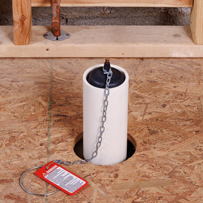 Cherne 270032 Test-Ball 3-Inch Plug, Black