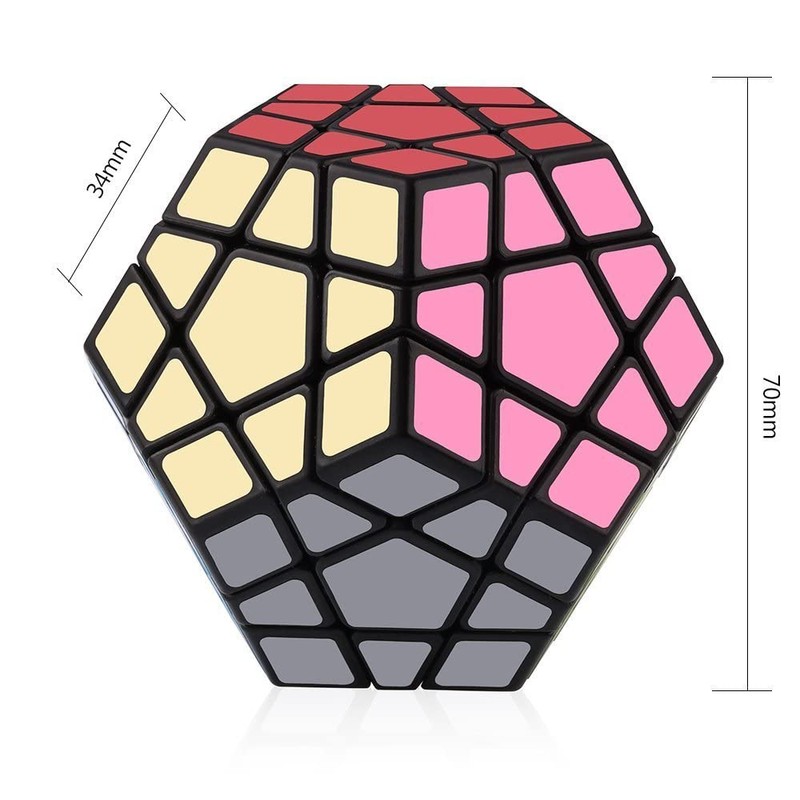 Megaminx Magic Cube, 2x2x2, 3x3x3, 4x4, For Competitions, Magic, 3D