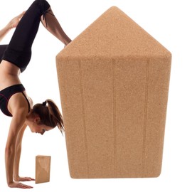 Exercise Block - Yoga Training Triangular Block,Portable Workout Back Neck Legs Exercise Block, Supportive Yoga Fitness Accessories