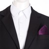 DonDon Men’s Pocket Handkerchief 9.84 x 9.84" - 25 x