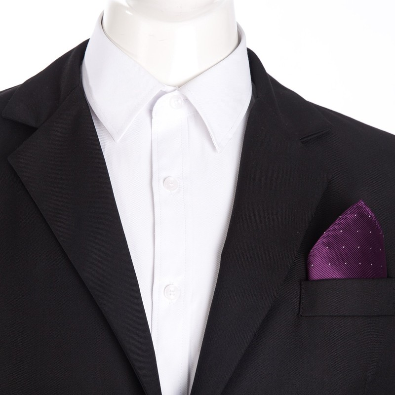 DonDon Men’s Pocket Handkerchief 9.84 x 9.84" - 25 x