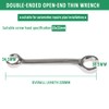 Vogueing Tool Brake Pipe Spanner 19x22MM Open Ring Spanner Metric