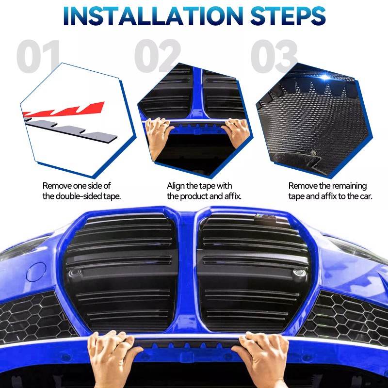 XUKEY Front Bumper Guard Chassis Scrape Protector Universal Anti-Skid Kit