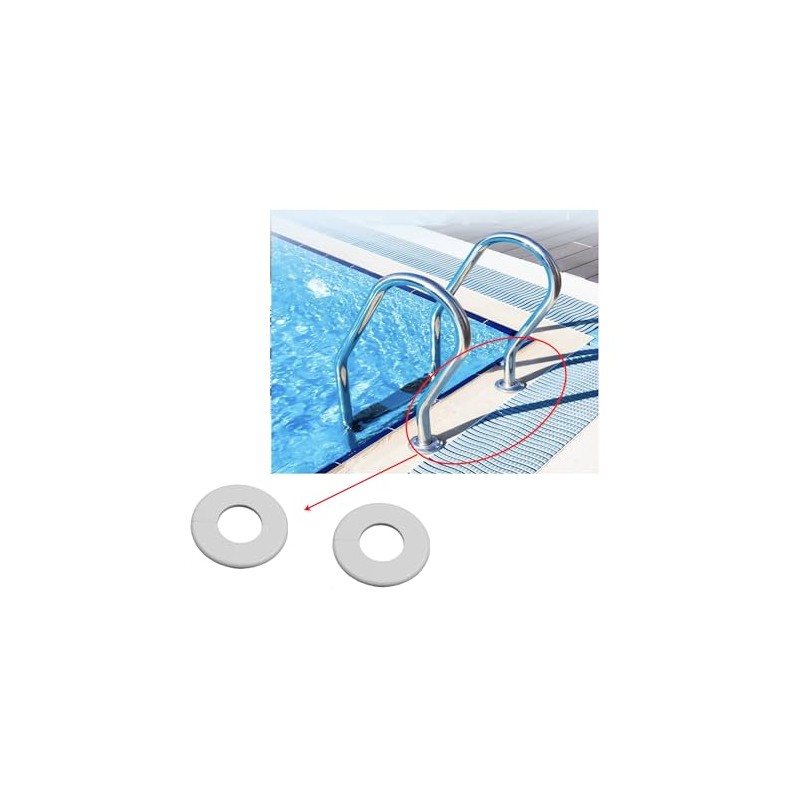 Wyywtc Pool & SPA Ladder, Hand Rail Escutcheon Plate Cover