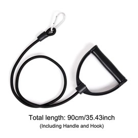 SquEqu 2 Pack Exercise Steppers Resistance Bands Replacement Resistance Band with Handles Elastic Exercise Bands for Mini Stair Steppers Fitness Stepper Stair Step Workout Machine Twist Mini Stepper