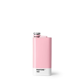 Pantone 16630 Light Pink 182 Hip Flask Stainless Steel with Screw Top