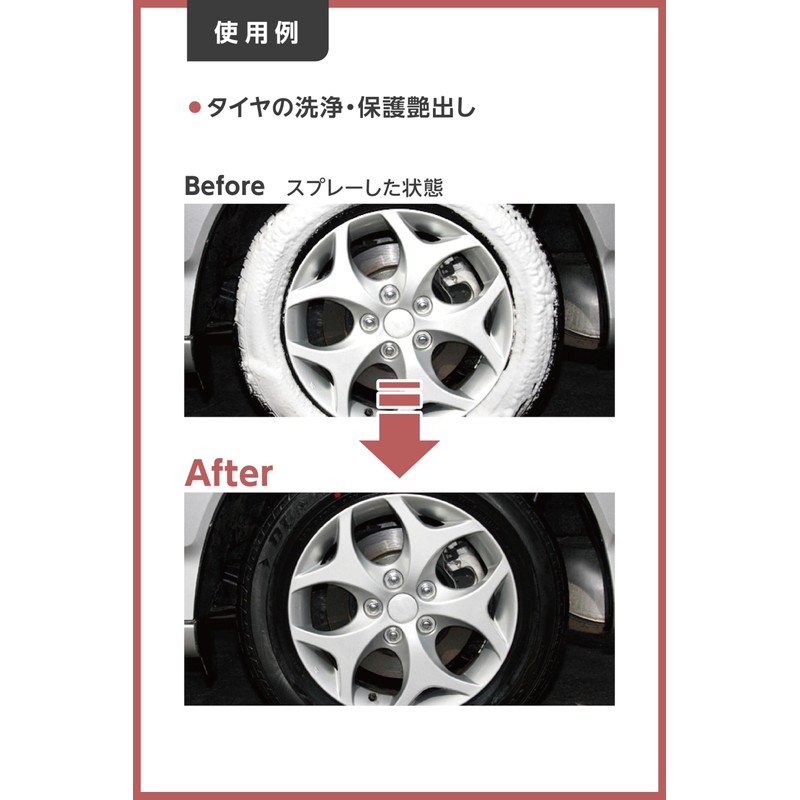 Ichinen Chemicals 000810 No-Touch Pro Tire Polish & Cleaner, 16.2