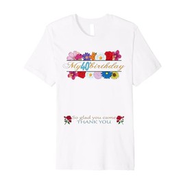 It's My 40th Birthday Women and Girl Sign My Shirt Bday Premium T-Shirt