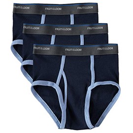 Fruit of the Loom Boys Cotton Brief (Multipack) (Assorted (Pack of 3), Medium)