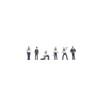 NOCH® Sailors Hand Coloured Model Figures Set of 6 for