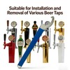 Draft Beer Tap Wrench with Long Handle,Spanner for Installation &