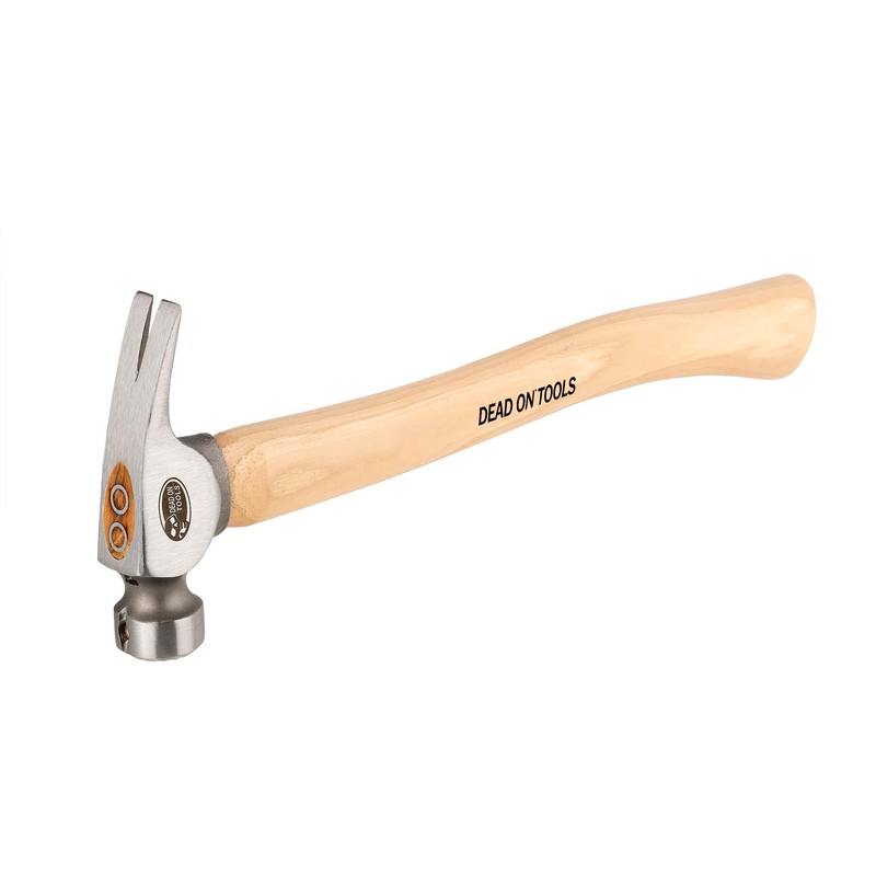Dead On Tools-23oz Milled Face California Framing Hammer,(DOHFH23M17C)