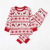 PATPAT Family Christmas Pajamas Matching Sets Reindeer Snowflake Pattern Pajamas