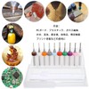 SeonFook 10 Pcs 0.3-1.2mm PCB Engraving Drill Ultra Fine Micro