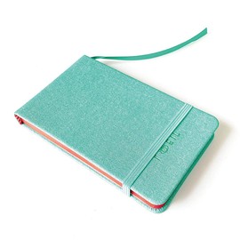 L'oeil Hardback Watercolor Sketchbook: 9x14cm, 300gsm Cold Press Dual Paper, Travel Journal with Hardcover, Inner Pocket and Elastic Strap, for Watercolor, Watercolour pens, Gouache & Mixed Media