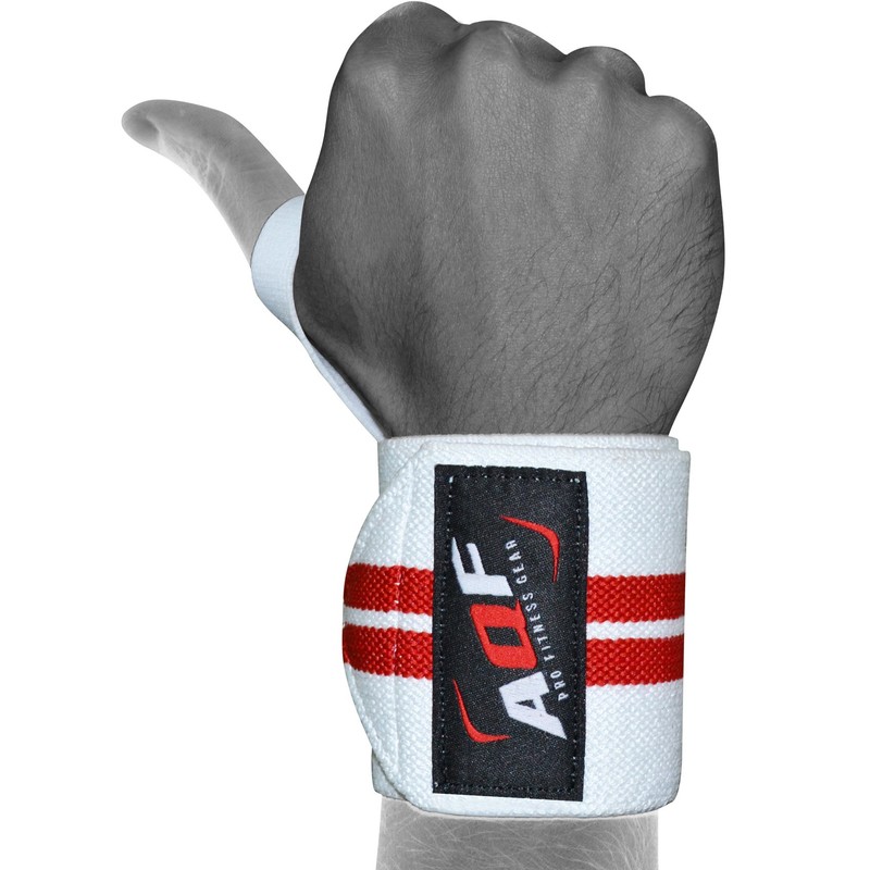 AQF Power Weight Lifting Wrist Wraps Supports Gym Training Fist
