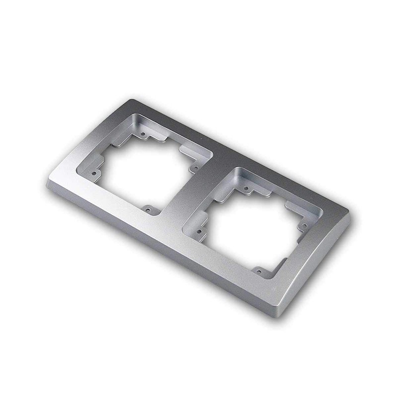 Delphi LED Dimmer with Earthing Contact Socket, Silver, UP