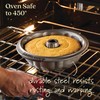 Anolon Advanced Nonstick Fluted Mold Baking Pan, 9.5 Inch, Gray,