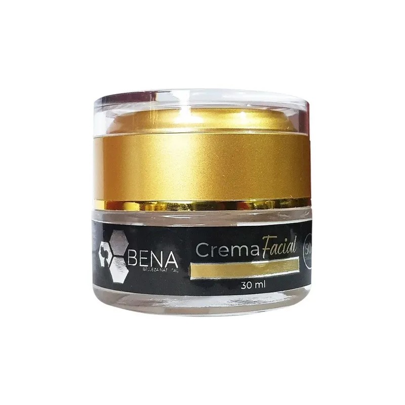 Crema Facial Antiedad para Hombre Bena de 50+ con Ácido